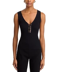 Pacey V Neck Sleeveless Sweater