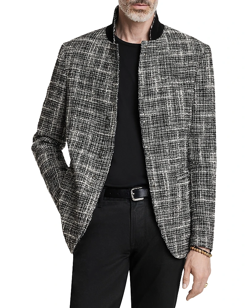John Varvatos Madison Slim Fit Tweed Jacket