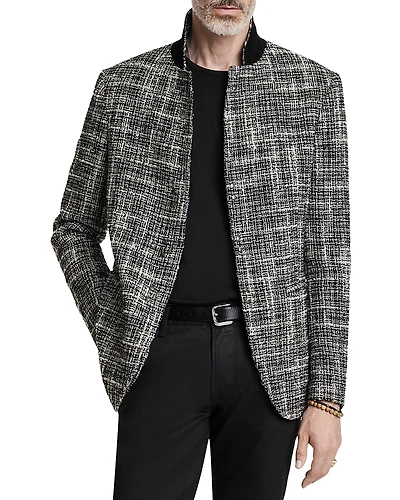 John Varvatos Madison Slim Fit Tweed Jacket