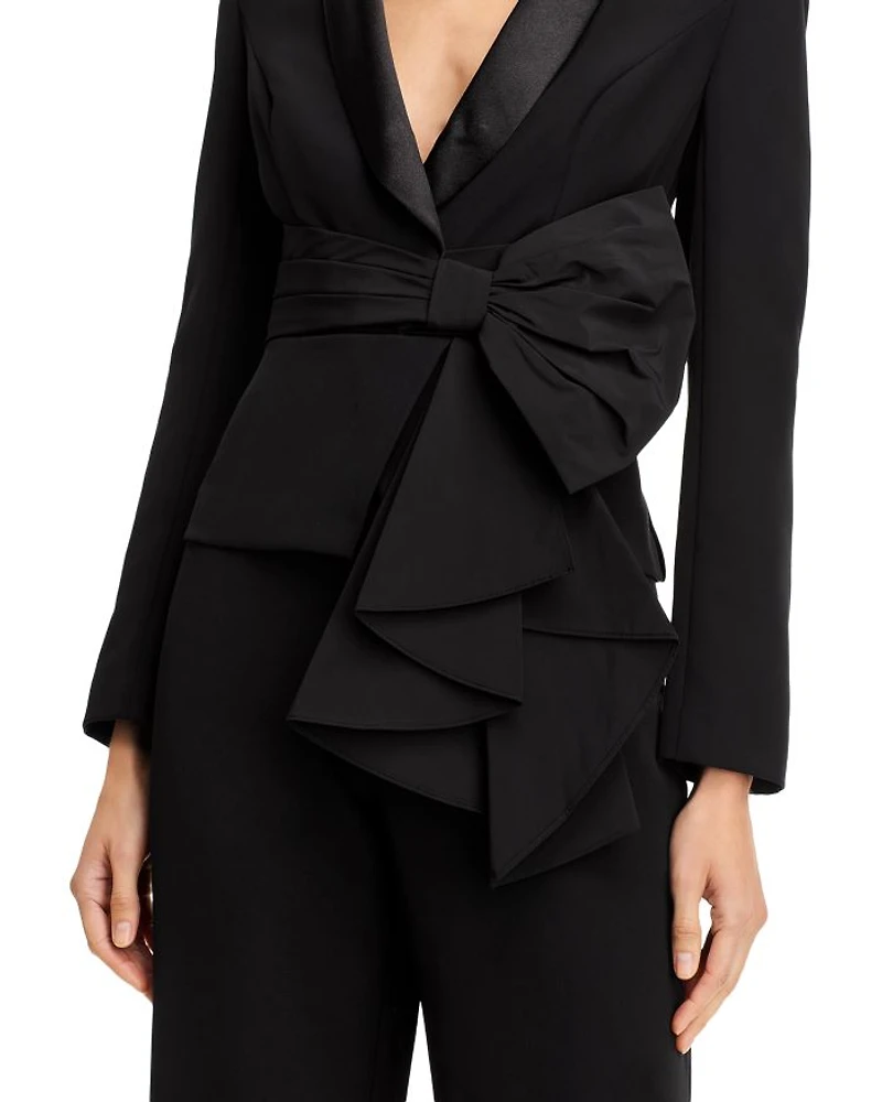 Bow Trim Jumpsuit
