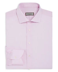 Microtextured Regular Fit Dress Shirt
