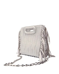 Metallic Quilted Leather M Mini Bag