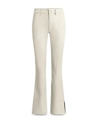 Barbara High Rise Bootcut Jeans Creme
