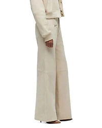 Jodie Wide Leg Suede Pants