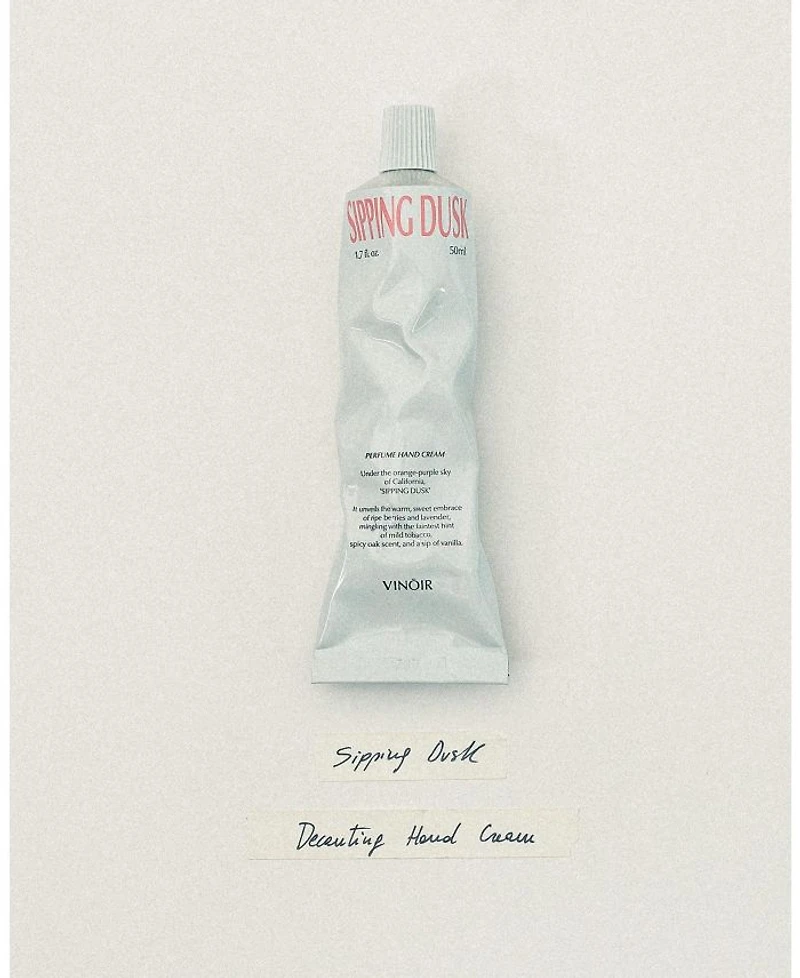 Decanting Perfume Hand Cream | Sipping Dusk