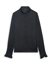 Thely Satin Blouse