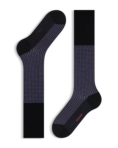Uptown Tie Knee High Socks