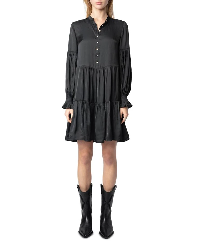 Randy Satin Mini Dress
