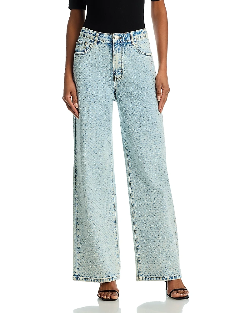 Steve Madden Avaline High Rise Wide Leg Jeans