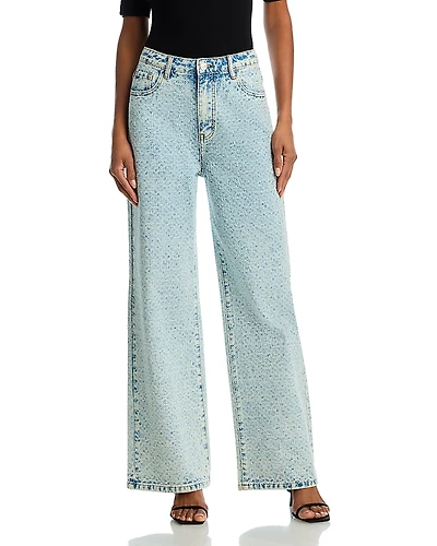 Steve Madden Avaline High Rise Wide Leg Jeans