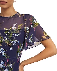 Callie Floral Print Dress