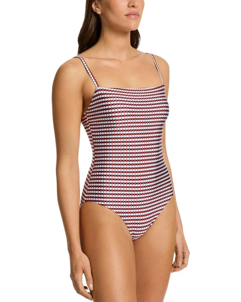 Minial Tan Swimsuit