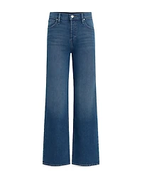 Rosie High Rise Wide Leg Ankle Jeans Upscale