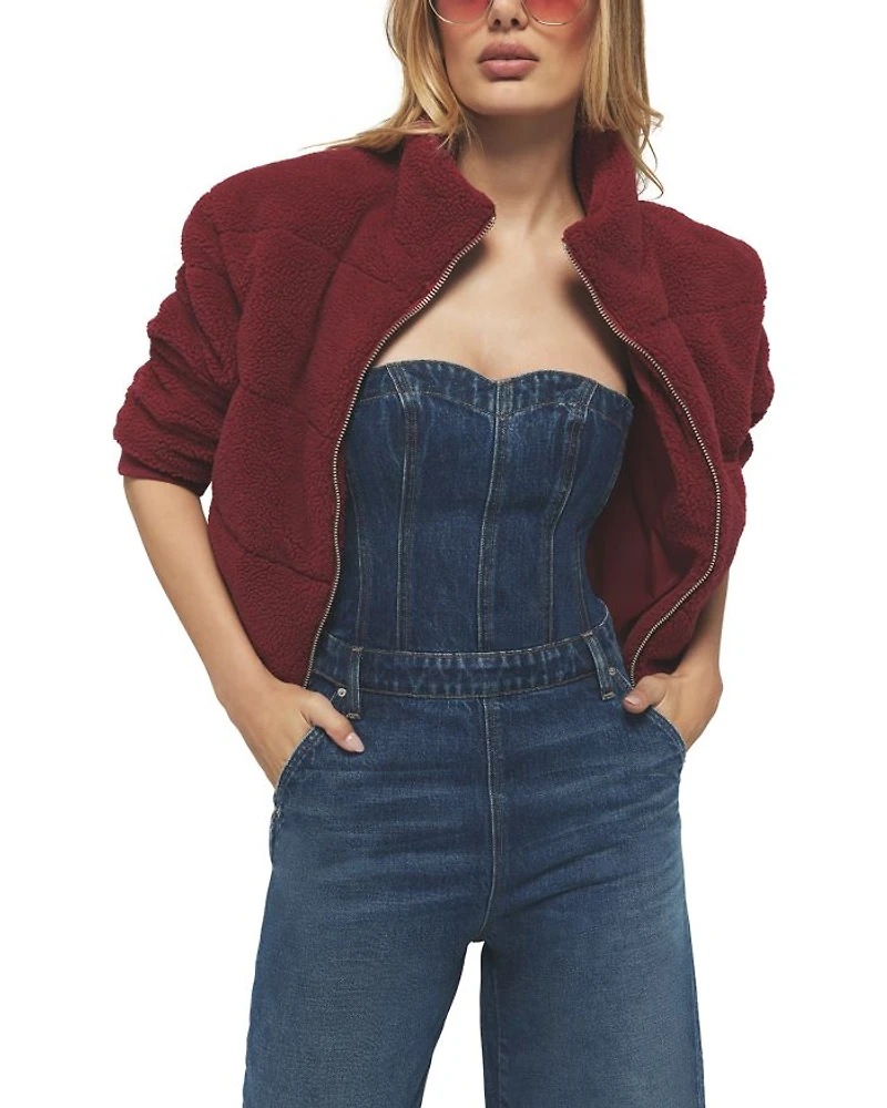 The Creator Sweetheart Denim Jumpsuit