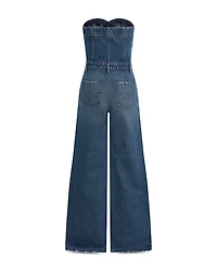 The Creator Sweetheart Denim Jumpsuit