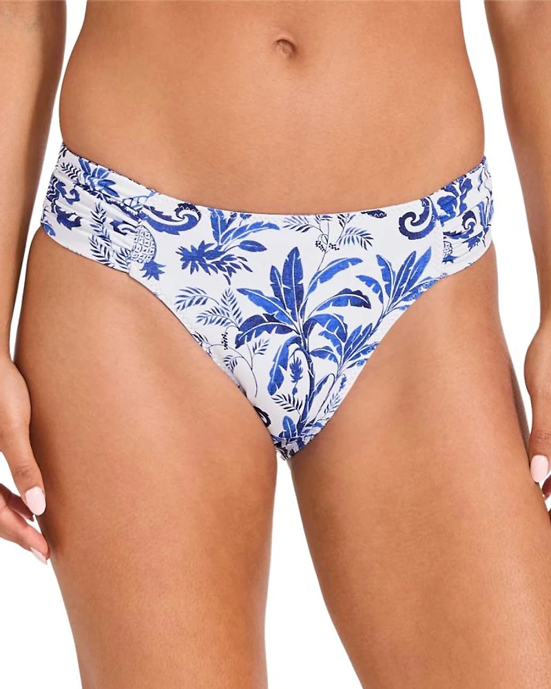 Terrazzo Tile Reversible Hipster Bikini Bottom