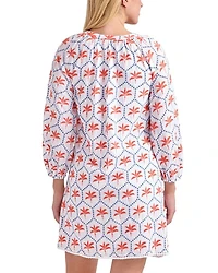 Catalina Coast Eyelet Swim Cover-Up Dress