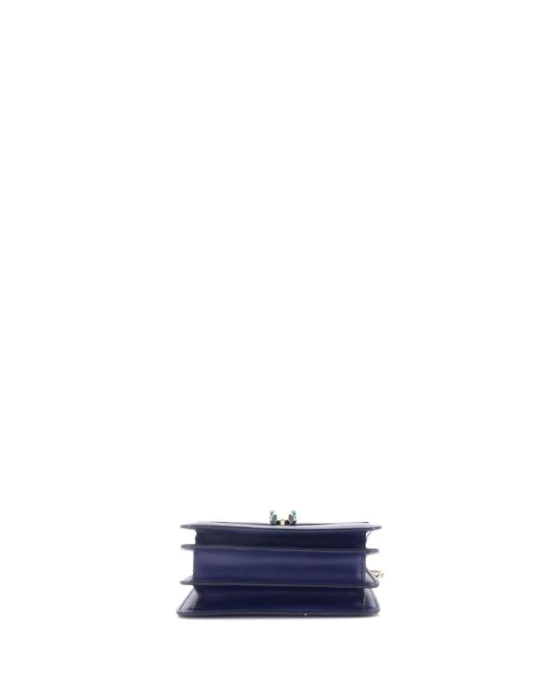 Small Serpenti Forever Top Handle Bag Leather and Stingray