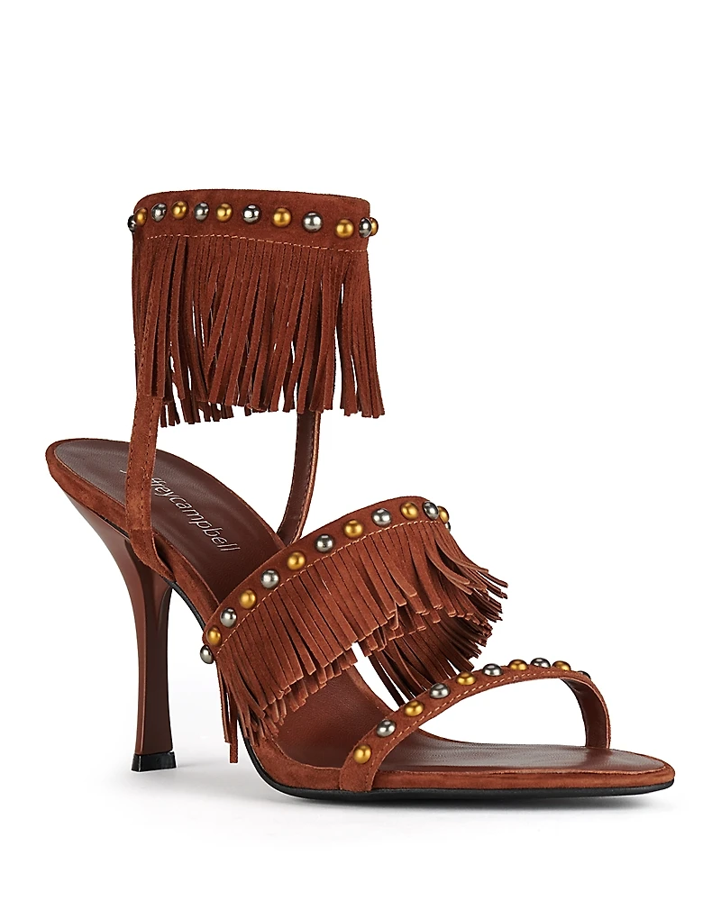 Jeffrey Campbell Women's Saige Fringe Sandals
