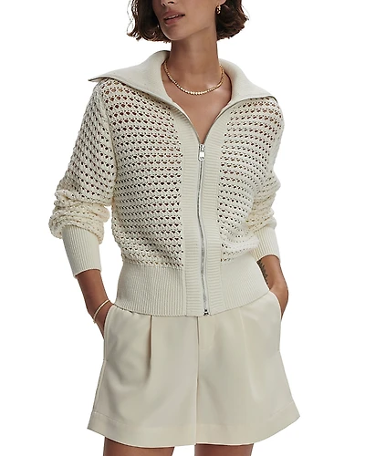 Varley Eloise Full Zip Knit Cardigan