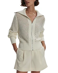 Varley Eloise Full Zip Knit Cardigan