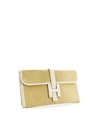 29 Jige Elan Clutch Doblis Suede