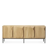 Ethnicraft Stairs Four Door Sideboard