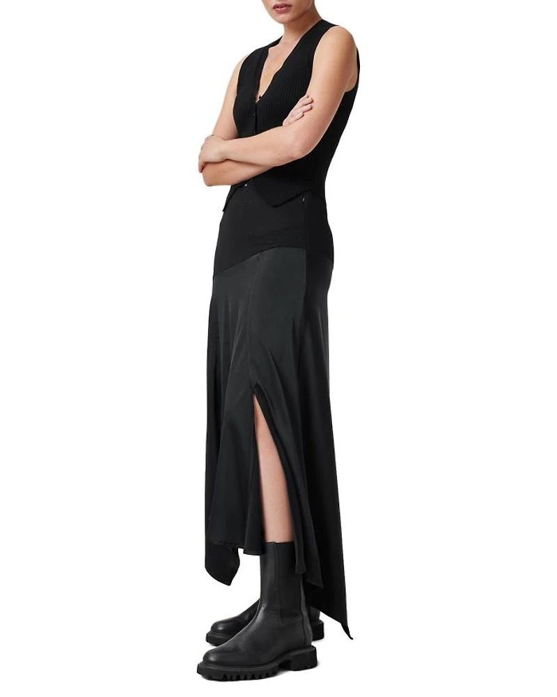 Pia Satin Skirt