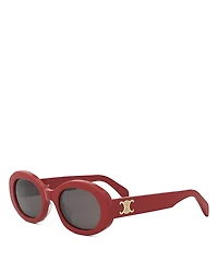 Celine Triomphe Oval Sunglasses, 52mm