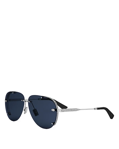 Dior NeoDior A1U Pilot Sunglasses, 60.7mm