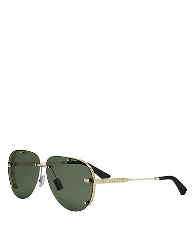 Dior NeoDior A1U Pilot Sunglasses, 60.7mm