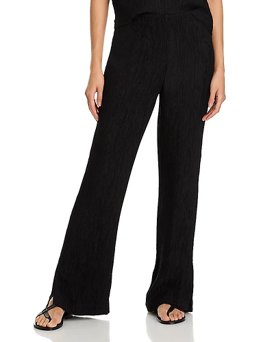 Anine Bing Aden Crinkle Finish Pants