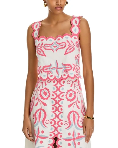 Eevi Embroidered Top