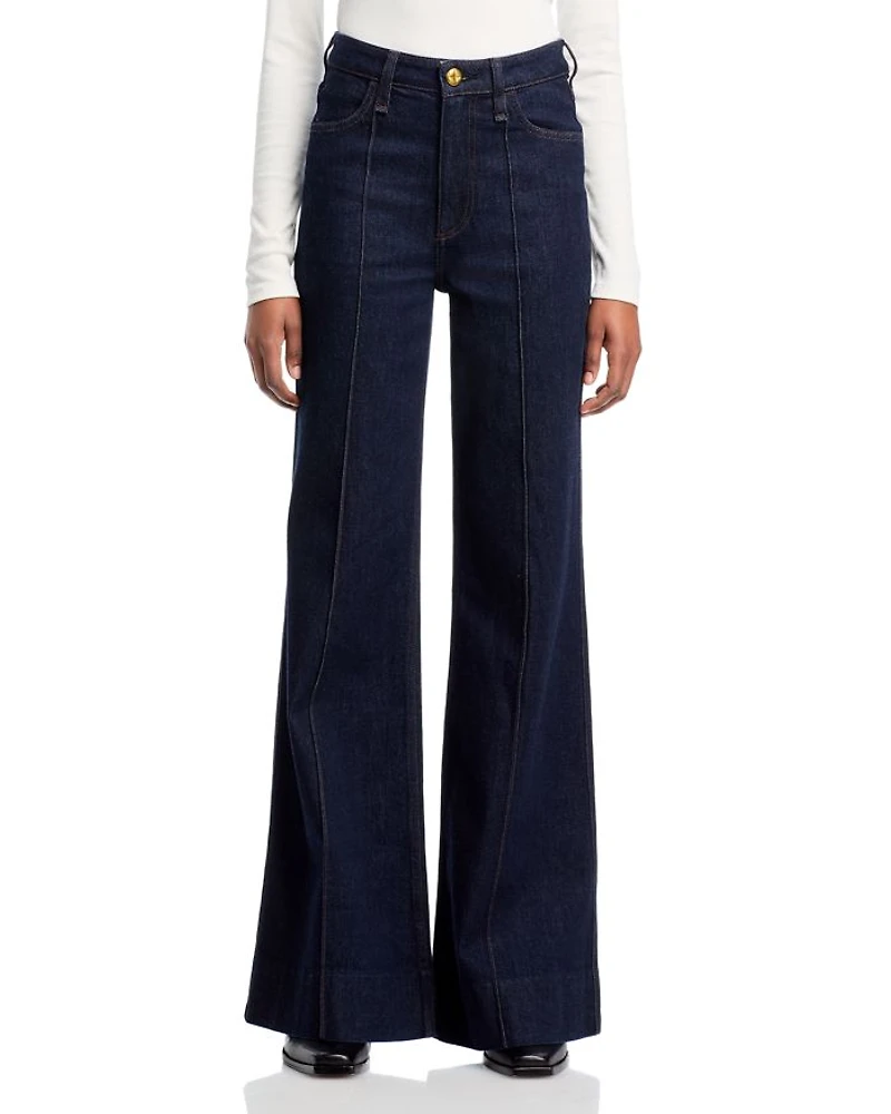 Skylar High Rise Flare Jeans Rinse