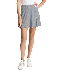 Nic+Zoe Easy Gingham Skort