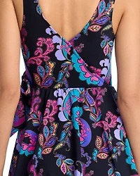 Wrap Skirted One Piece Swimsuit