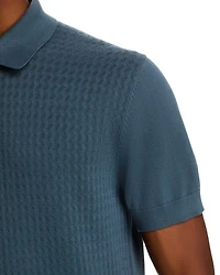 Pointelle Short Sleeve Sweater Polo - Exclusive