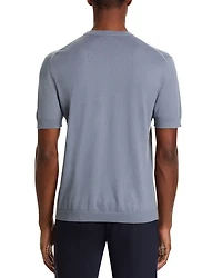 Cotton Cashmere Short Sleeve Sweater Tee - Exclusive