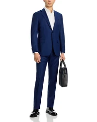 Tonal Plaid Classic Fit Suit