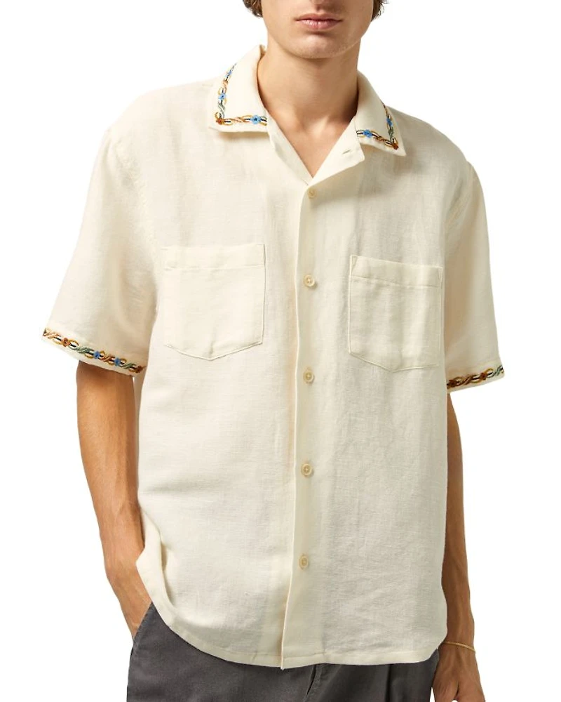 Rose Chain Camp Shirt