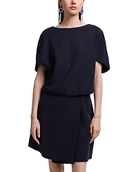 Emporio Armani Technical Cady Skort