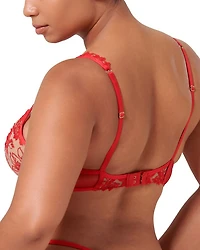 Samara Embroidered Underwire Bra