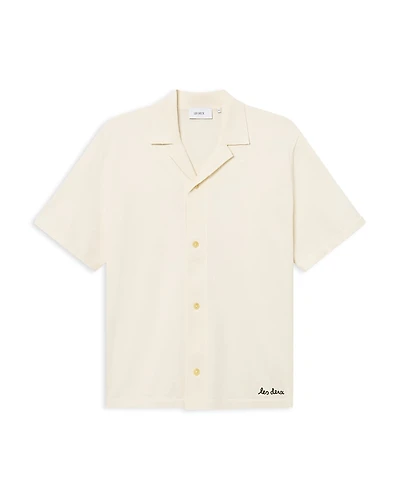Les Deux Geoffroy Short Sleeve Knit Shirt