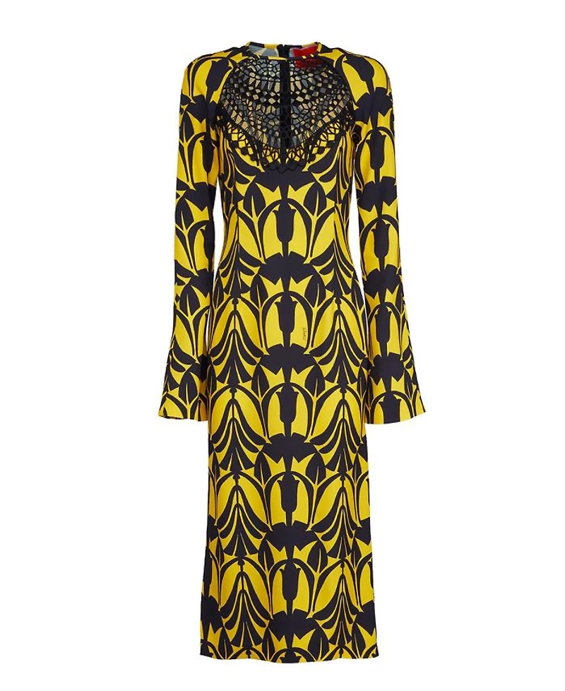 Wednesday Dress with Macrame'