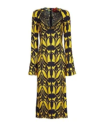 Wednesday Dress with Macrame'