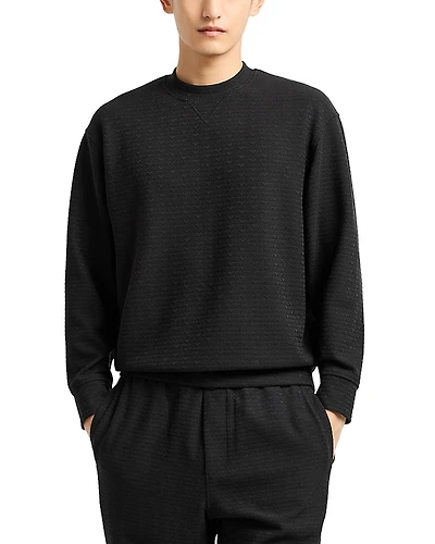 Emporio Armani Jacquard Logo Sweatshirt