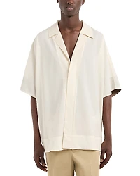 Emporio Armani Light Wool Short Sleeved Over