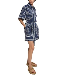 Oceane Linen Mini Dress