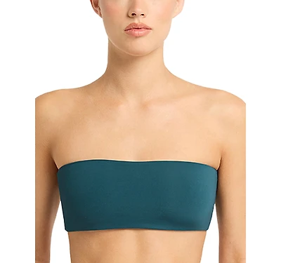 bond-eye Ida Tie Back Bandeau Bikini Top