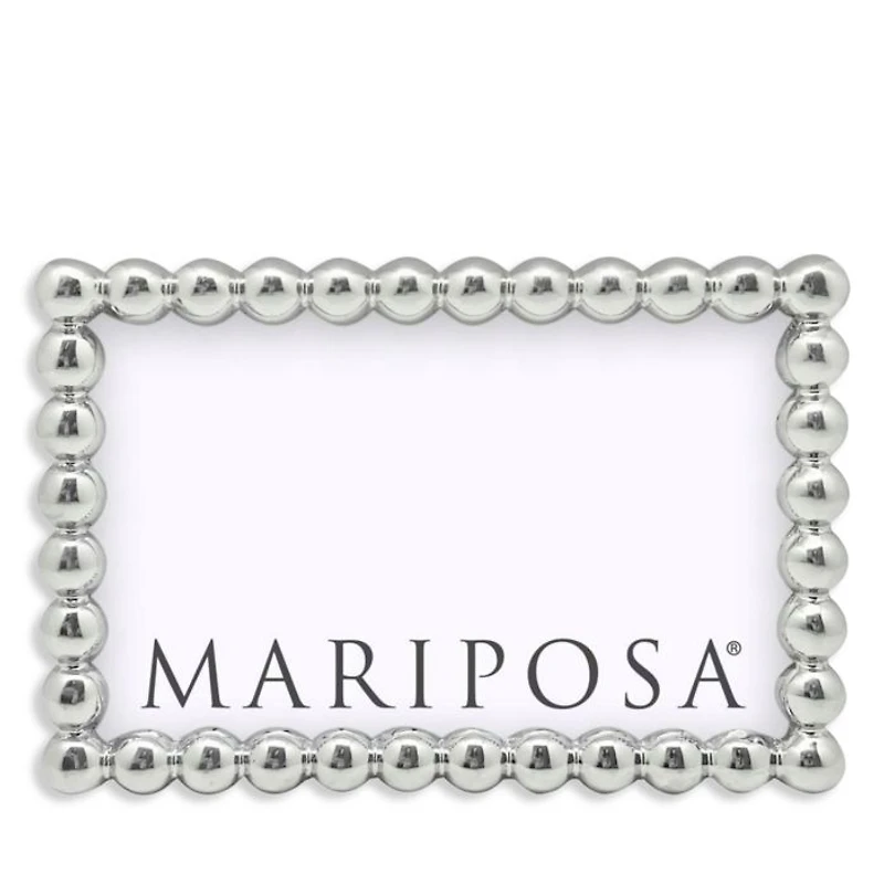 Baubles White Picture Frame, 4" x 6"